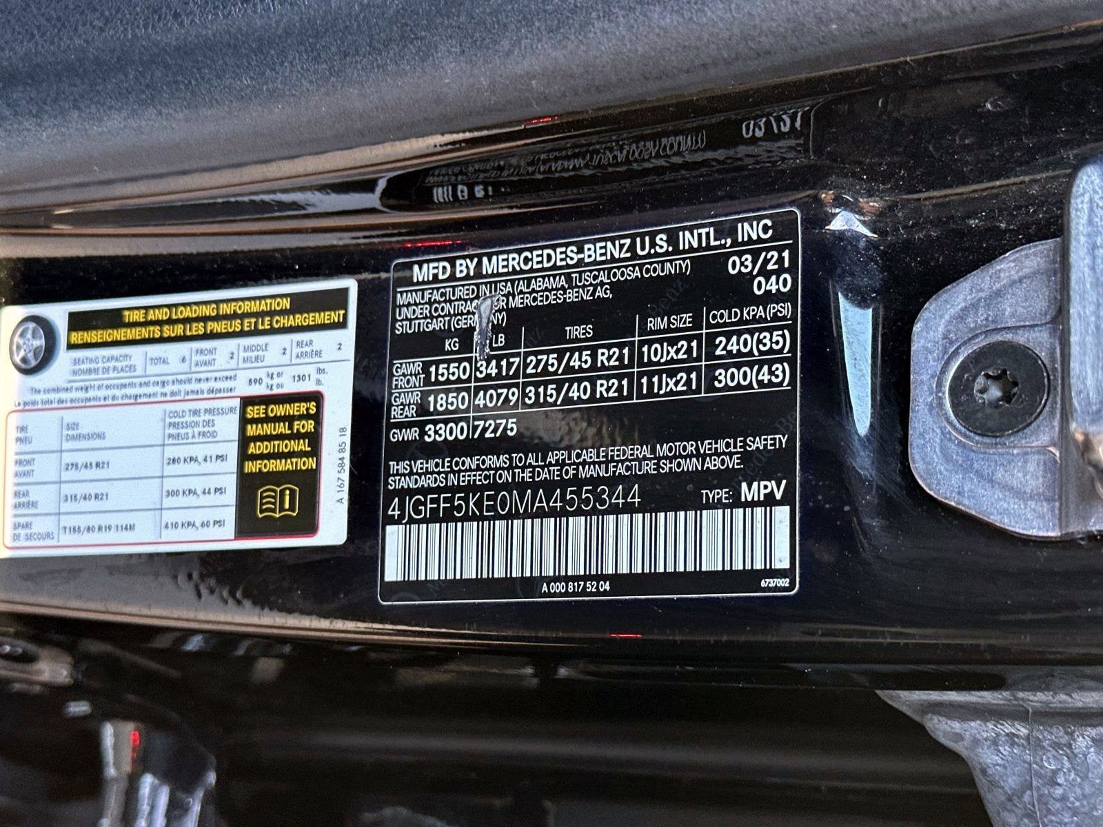 2021 Mercedes-Benz GLS GLS 450