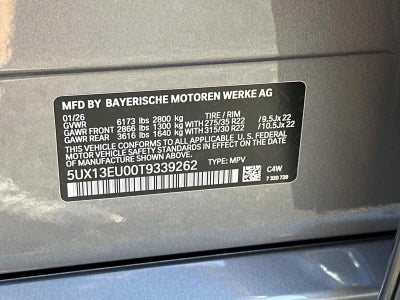 2026 BMW X5 sDrive40i