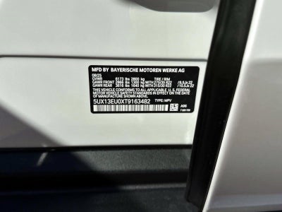 2026 BMW X5 sDrive40i