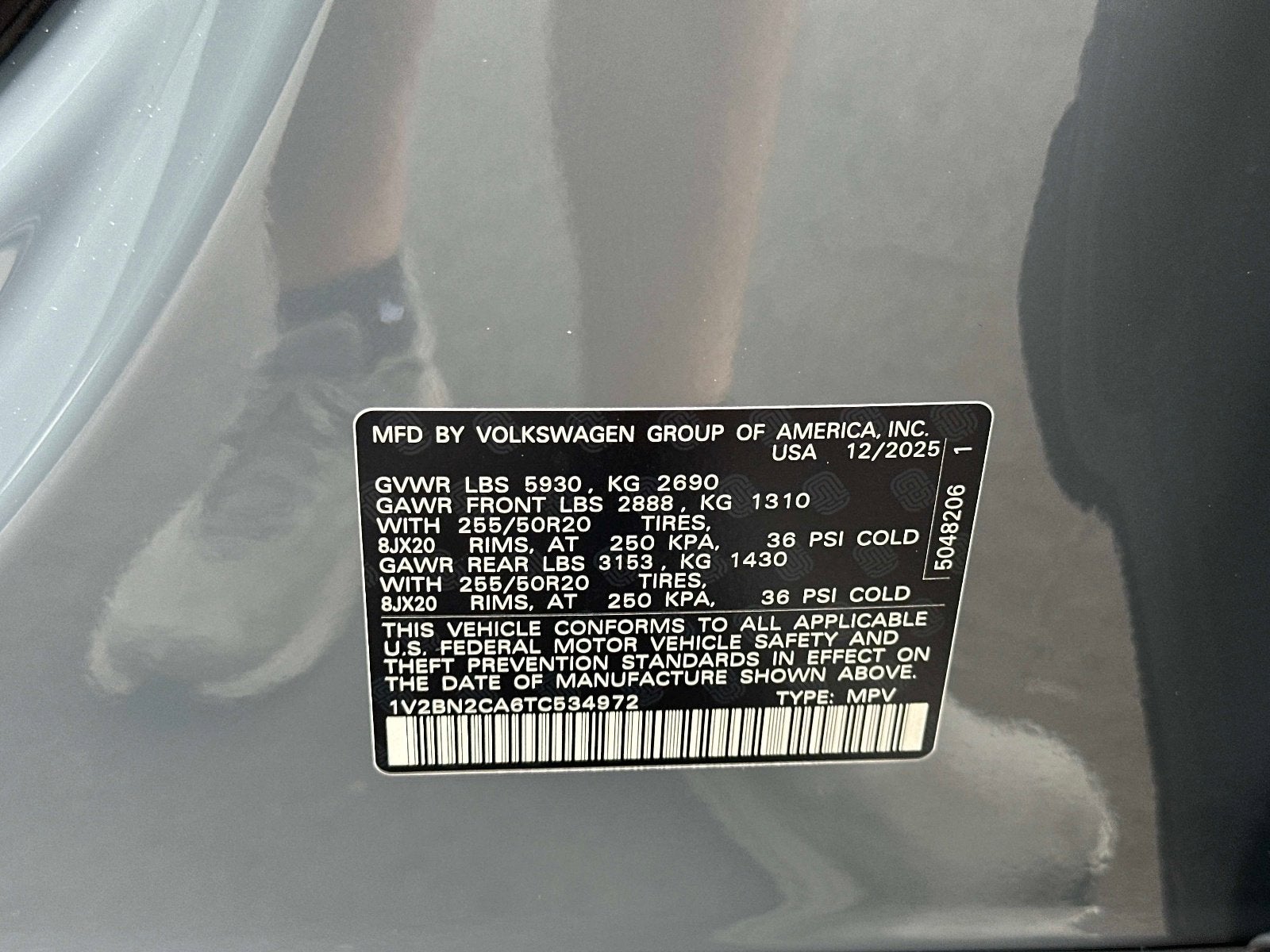 2026 Volkswagen Atlas 2.0T SEL