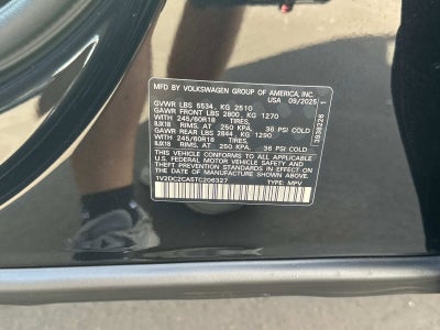 2026 Volkswagen Atlas Cross Sport 2.0T SE