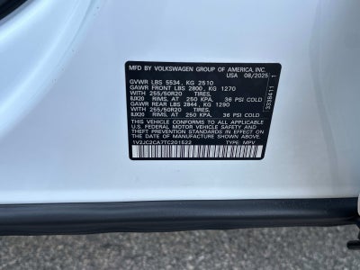 2026 Volkswagen Atlas Cross Sport 2.0T SE w/Technology