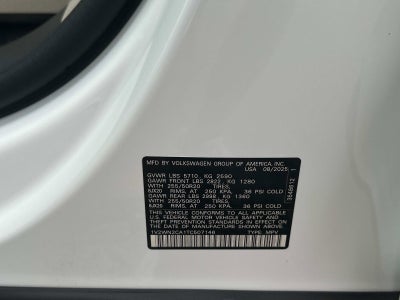 2026 Volkswagen Atlas 2.0T SE w/Technology