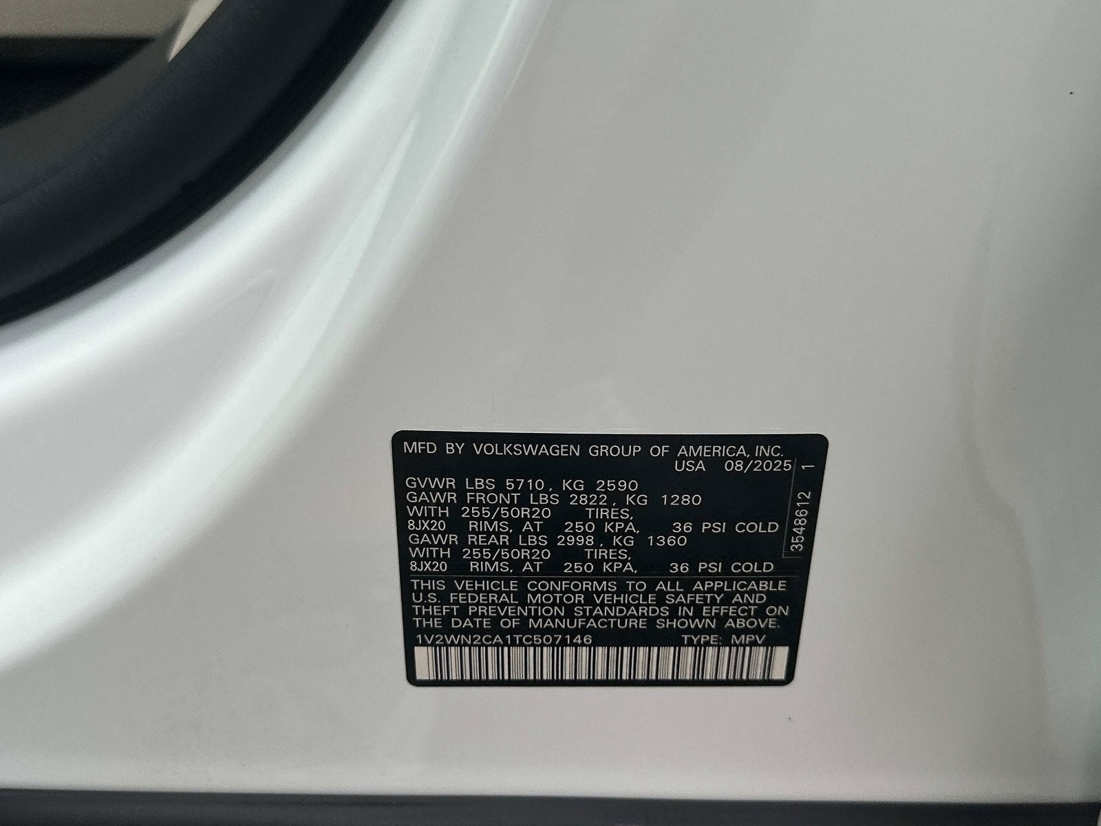 2026 Volkswagen Atlas 2.0T SE w/Technology