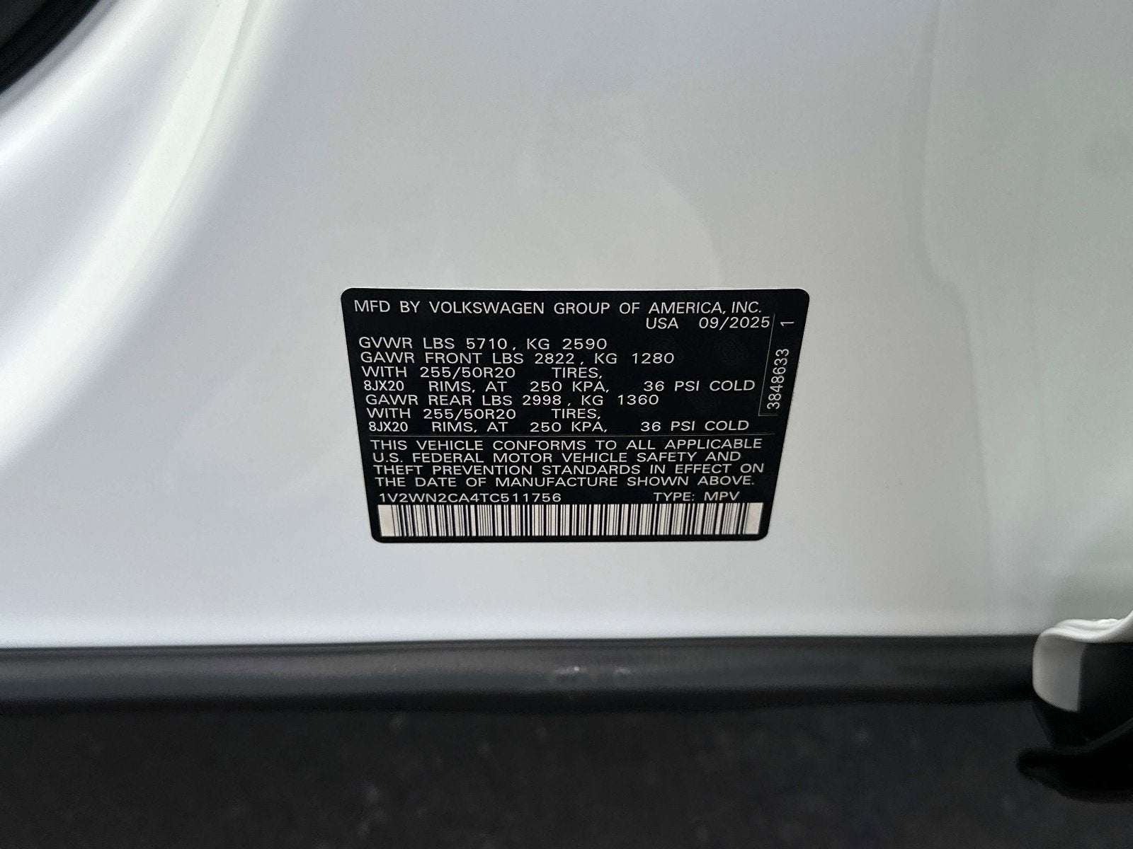 2026 Volkswagen Atlas 2.0T SE w/Technology