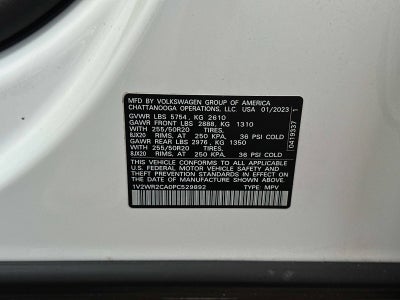 2023 Volkswagen Atlas 3.6L V6 SE w/Technology