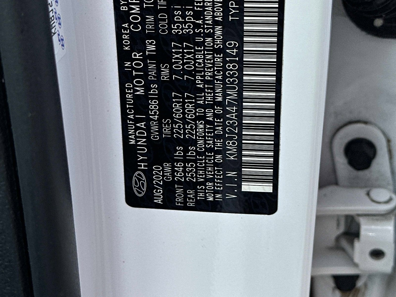 2021 Hyundai Tucson SE