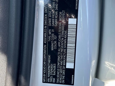 2026 Volvo XC90 Ultra Dark Theme