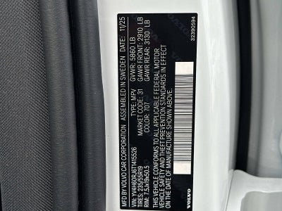 2026 Volvo XC60 Plug-In Hybrid Core