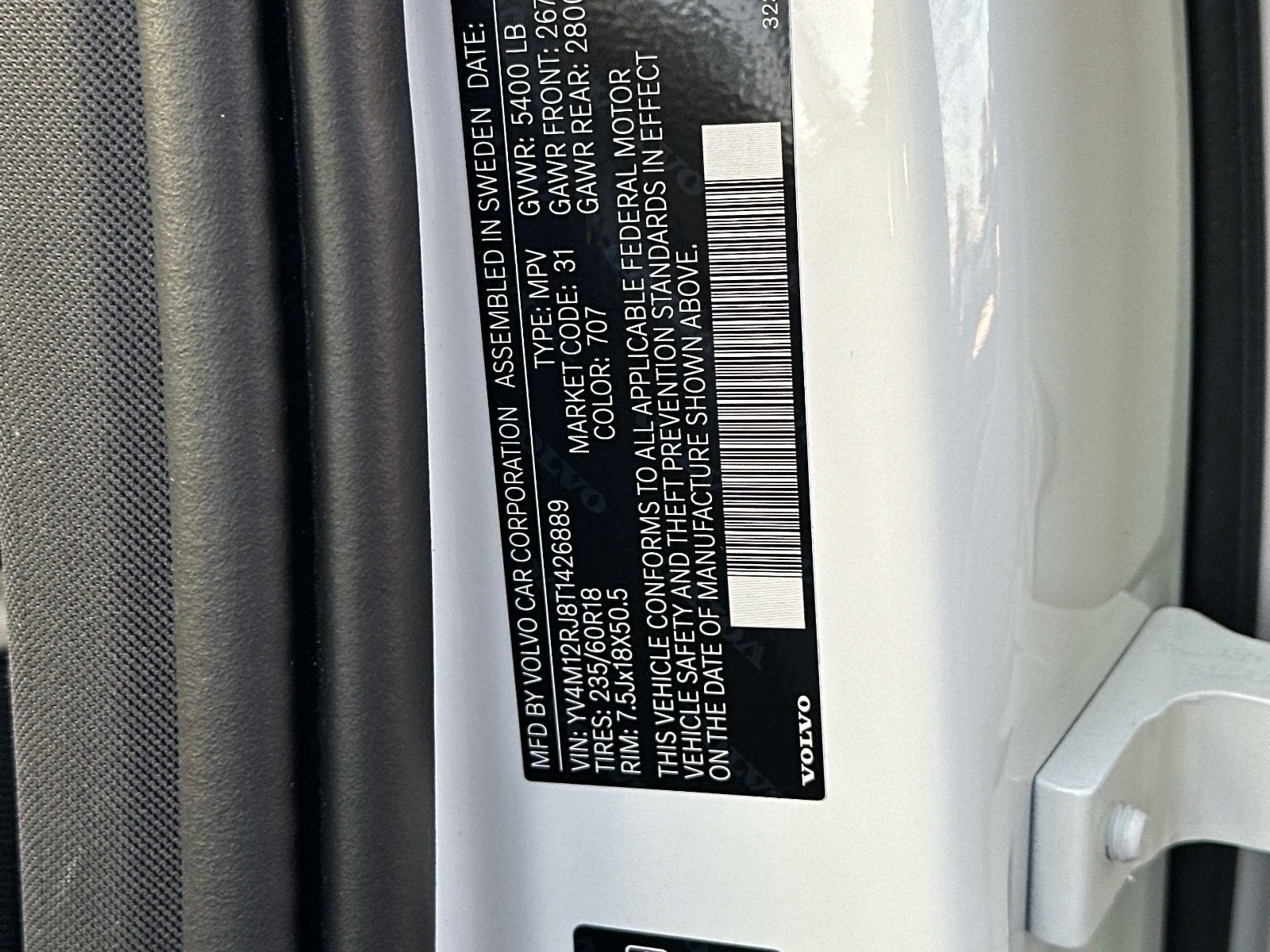 2026 Volvo XC60 Core