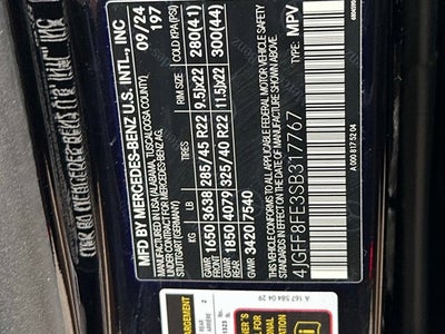 2025 Mercedes-Benz GLS GLS 580