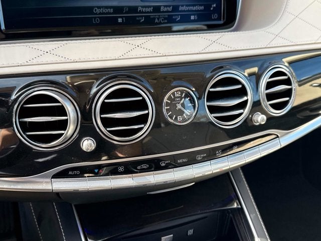 2016 Mercedes-Benz S-Class Maybach S 600