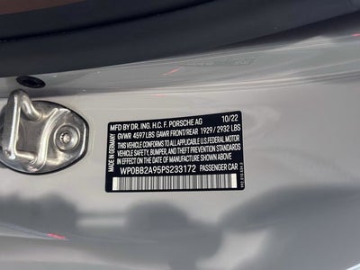 2023 Porsche 911 4 GTS