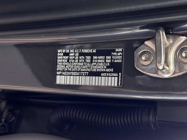 2025 Porsche Cayenne Base